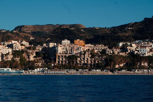 Street scene on the Aeolian Islands
